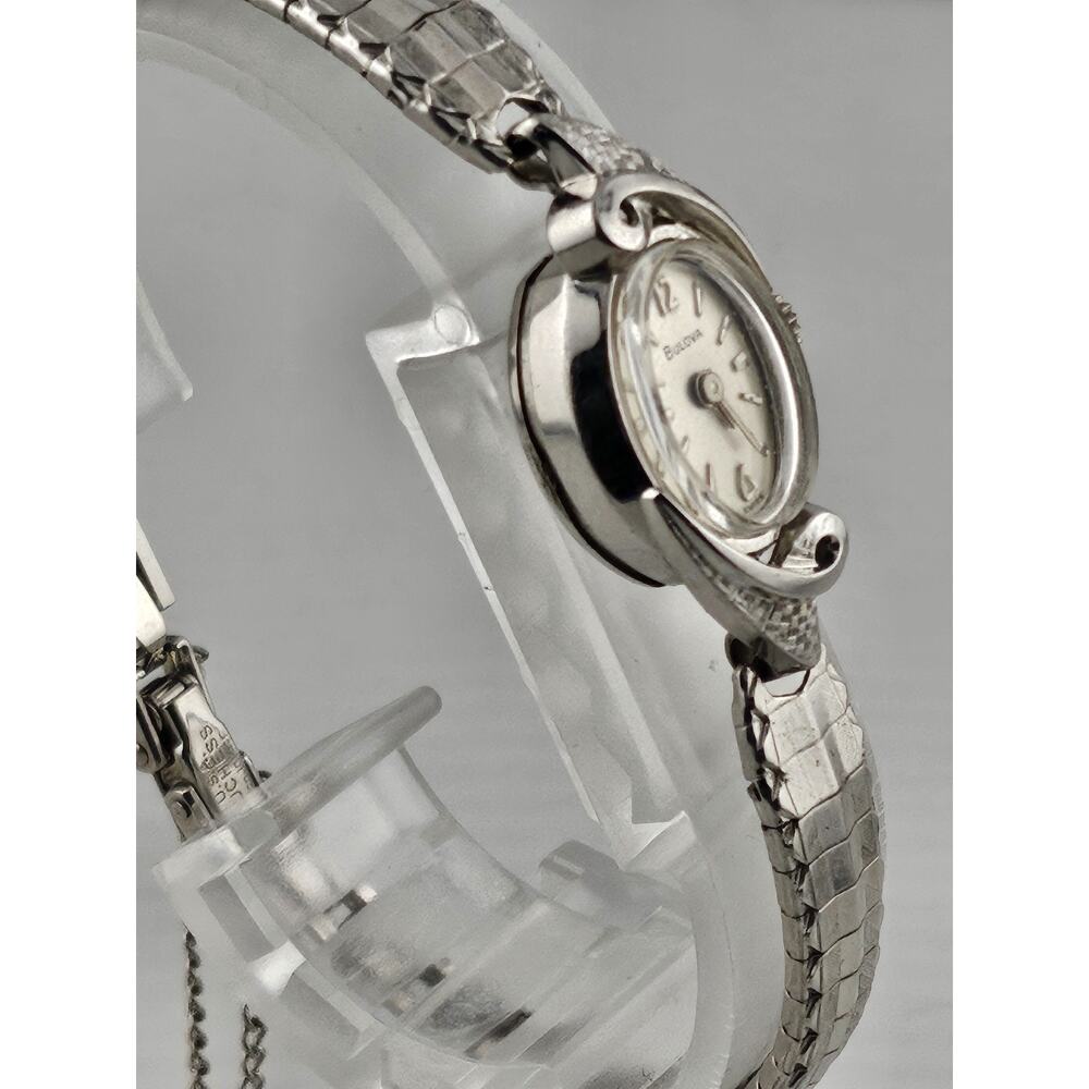 1968 Ladies Bulova 17 jewel "Leading Lady" Cocktail Watch Band Mint Condition - Picture 7 of 16